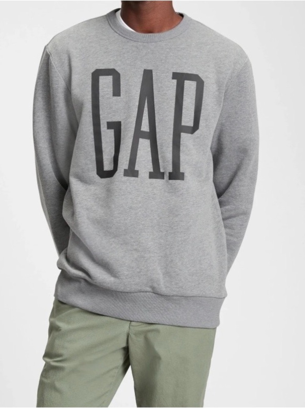GAP Gray Crewneck Sweatshirt